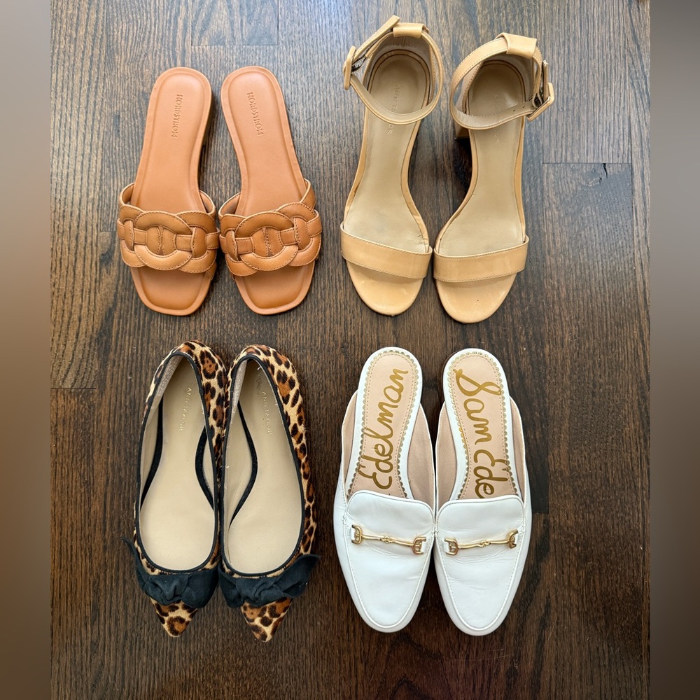 4 pairs of shoes sz 5